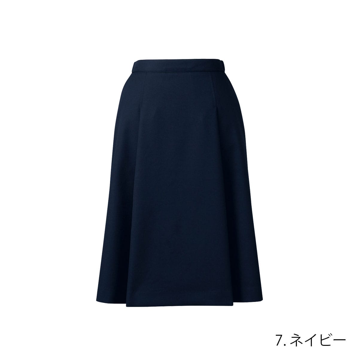 FS46011 脇ゴムプリーツスカート（58cm丈）｜医療用白衣・介護