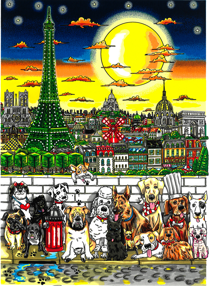 3Dアート：ドッグズ・イン・パリ｜チャールズ・ファジーノ公式サイト