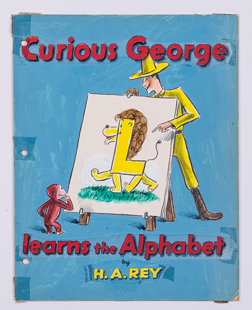 おさるのジョージ展「ひとまねこざる」からアニメーションまで]松屋