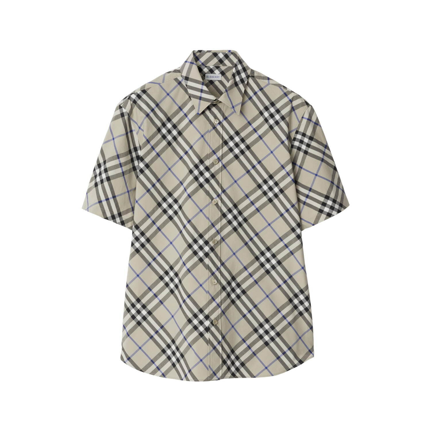 バーバリー“斜めチェック”のツイルジャケット＆シャツ、「馬上の騎士