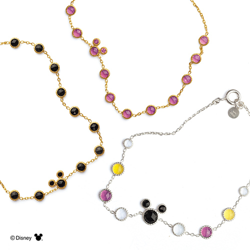 アガット、ミッキーをイメージしたディズニージュエリーコレクションを