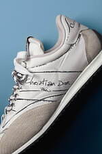 ディオールのウィメンズスニーカー「D-スケッチ」“スケッチ入り”異素材