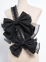 ノワール ケイ ニノミヤの“黒いリボン＆フリル”付き限定ハーネス