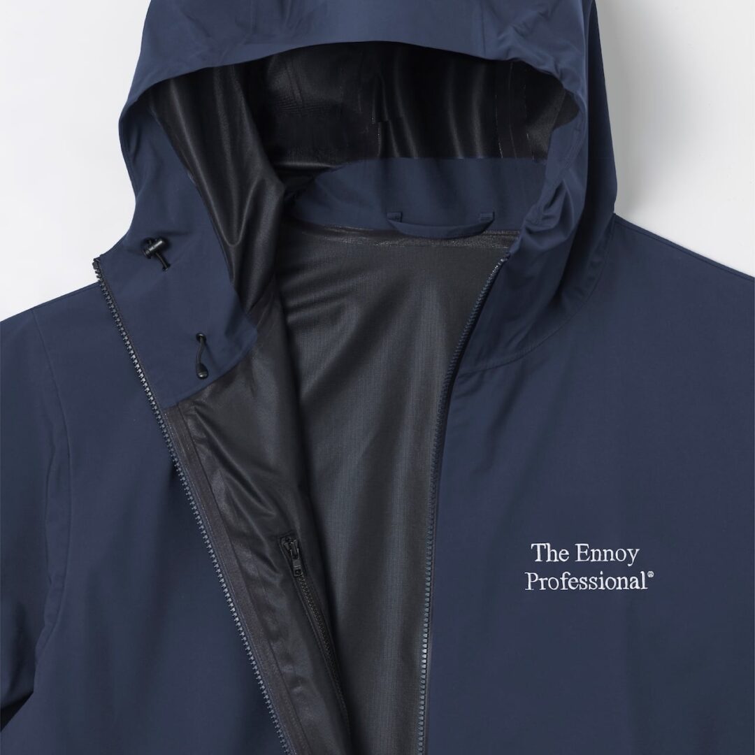 2025年 10月 発売予定】ENNOY 2025 AW “3LAYER SHELL HOODIE NYLON 100