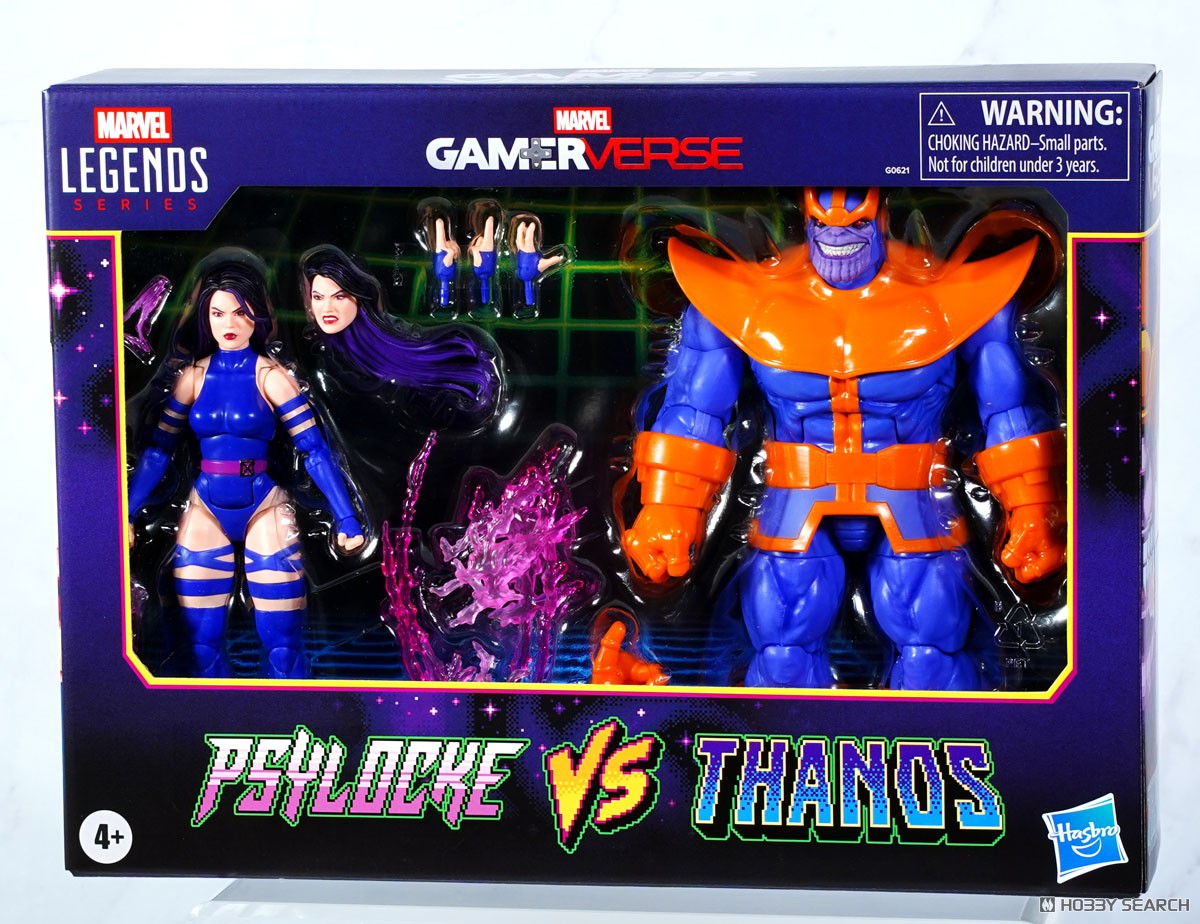 Marvel Legend Series Gamer Verse Psylocke VS Thanos (Completed