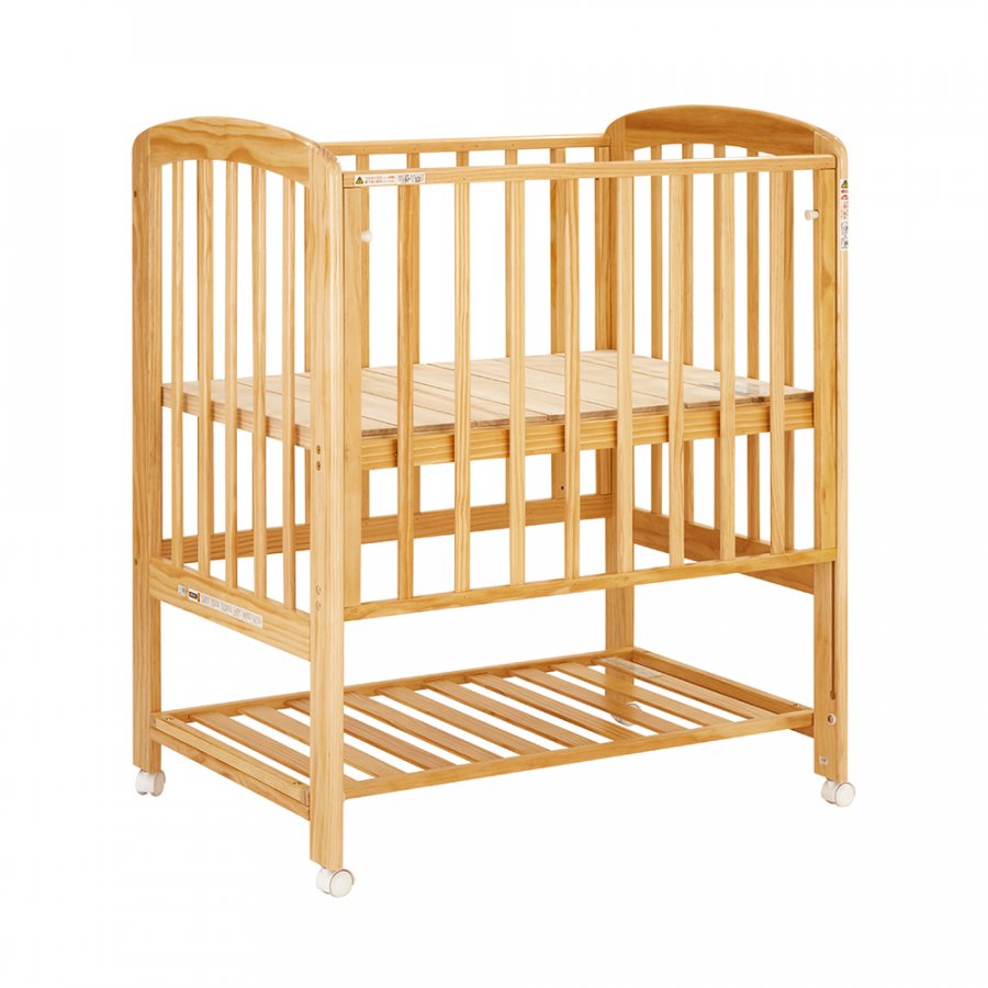 ハイポジションミニベビーベッドⅡ アーチ （ナチュラル）」について