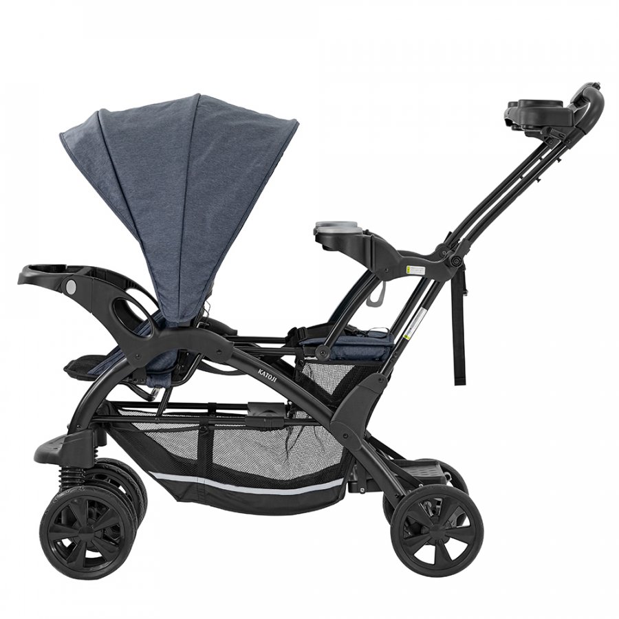 ベビーカー 二人でゴーDX（デニム）レインカバー付」について