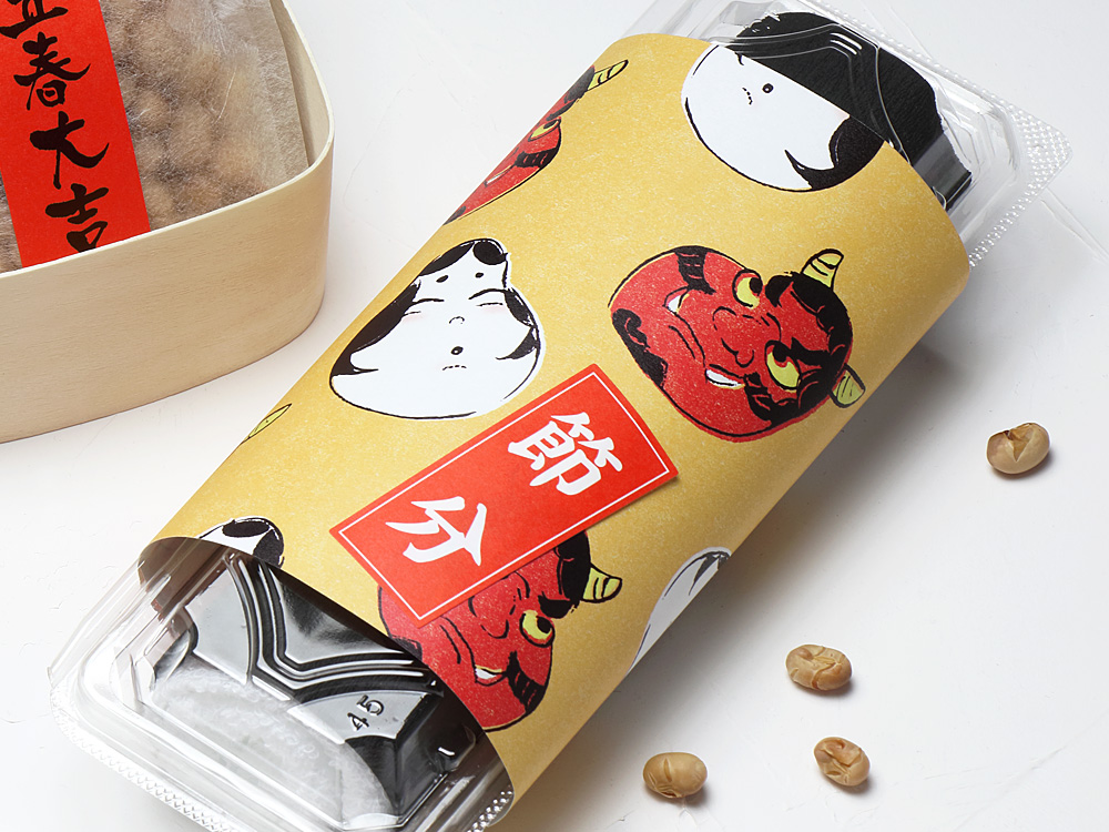 掛紙 ミニ お福と鬼 | 節分の掛紙 | ネットストア | 京の老舗御用達の