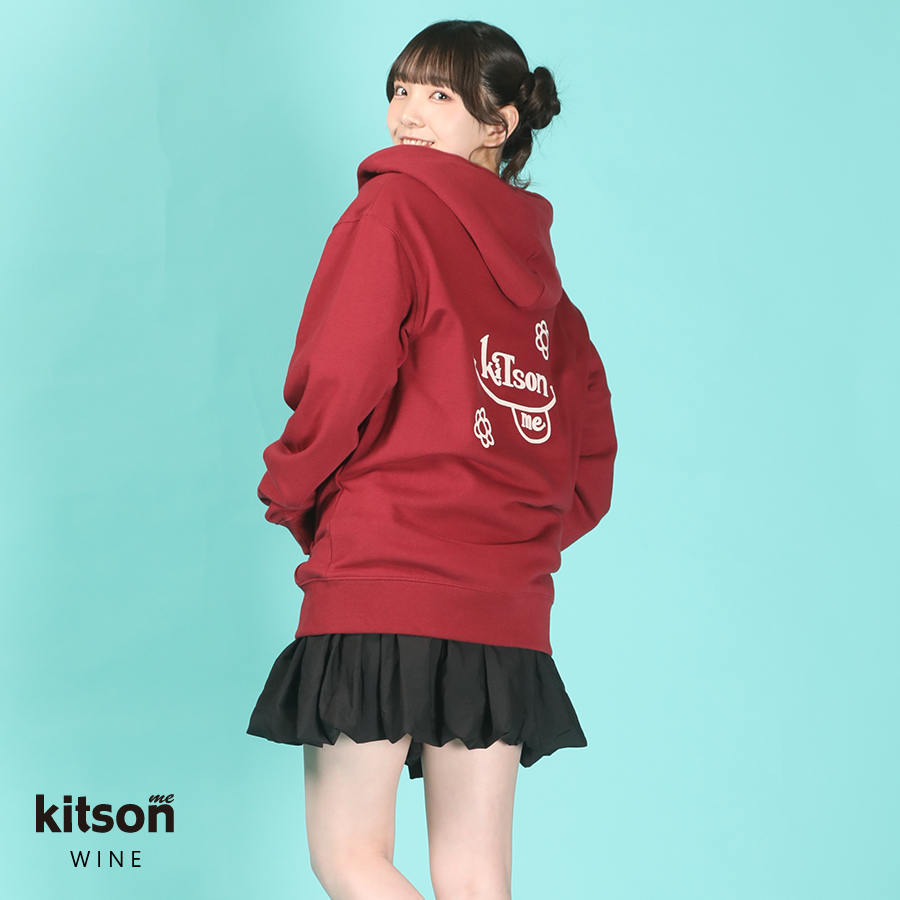 桜井えま × Kitson me コラボZIPパーカー