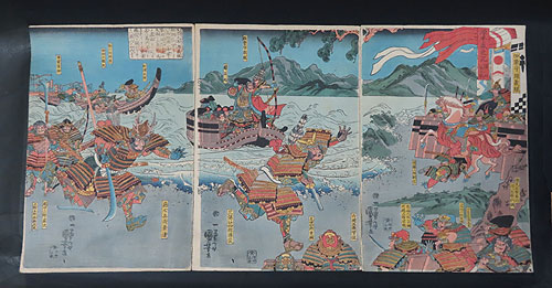 浮世絵 一勇斎国芳 源平合戦 | 【骨董品買取】日本全国対応・老舗骨董