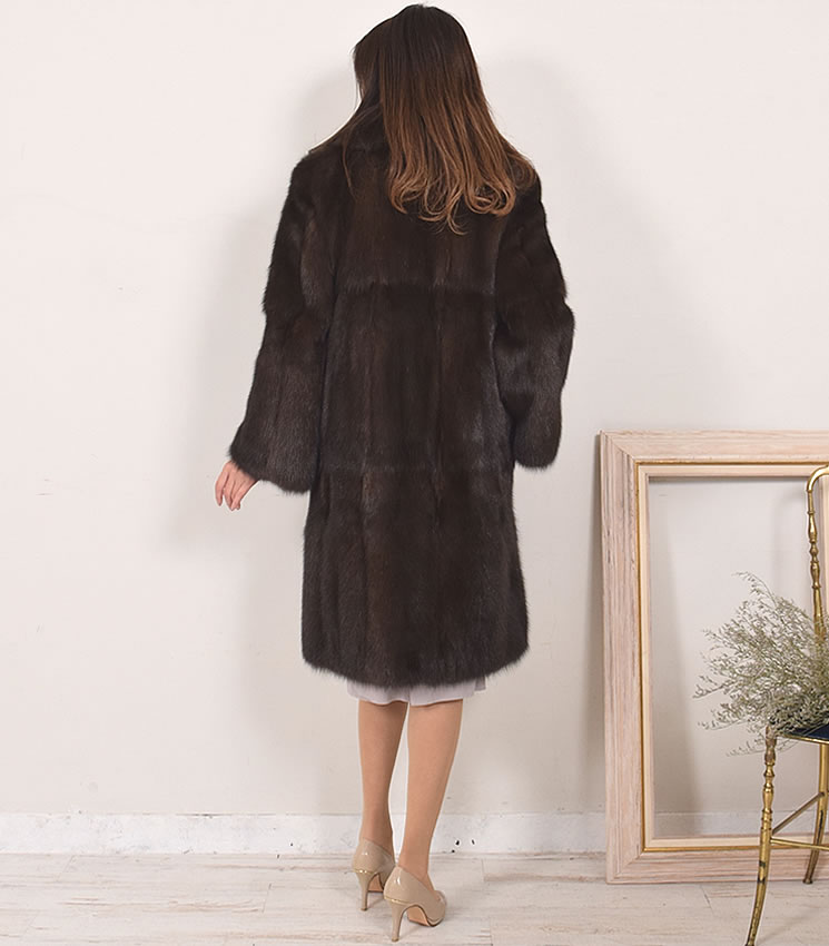 半額 会員価格適用外】[SOBOL]ロシアン セーブル ファーム ロング