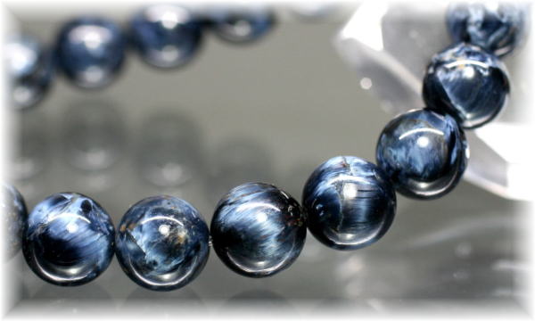 最高品質]ブルーピーターサイトブレスレット（約10.5mm玉） - 埼玉県