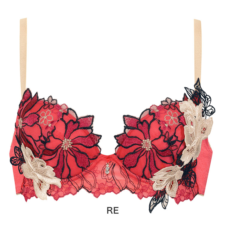 BTJ496｜ワコール サルート 96G ブラジャー単品 P-upタイプ BCDEFGHI