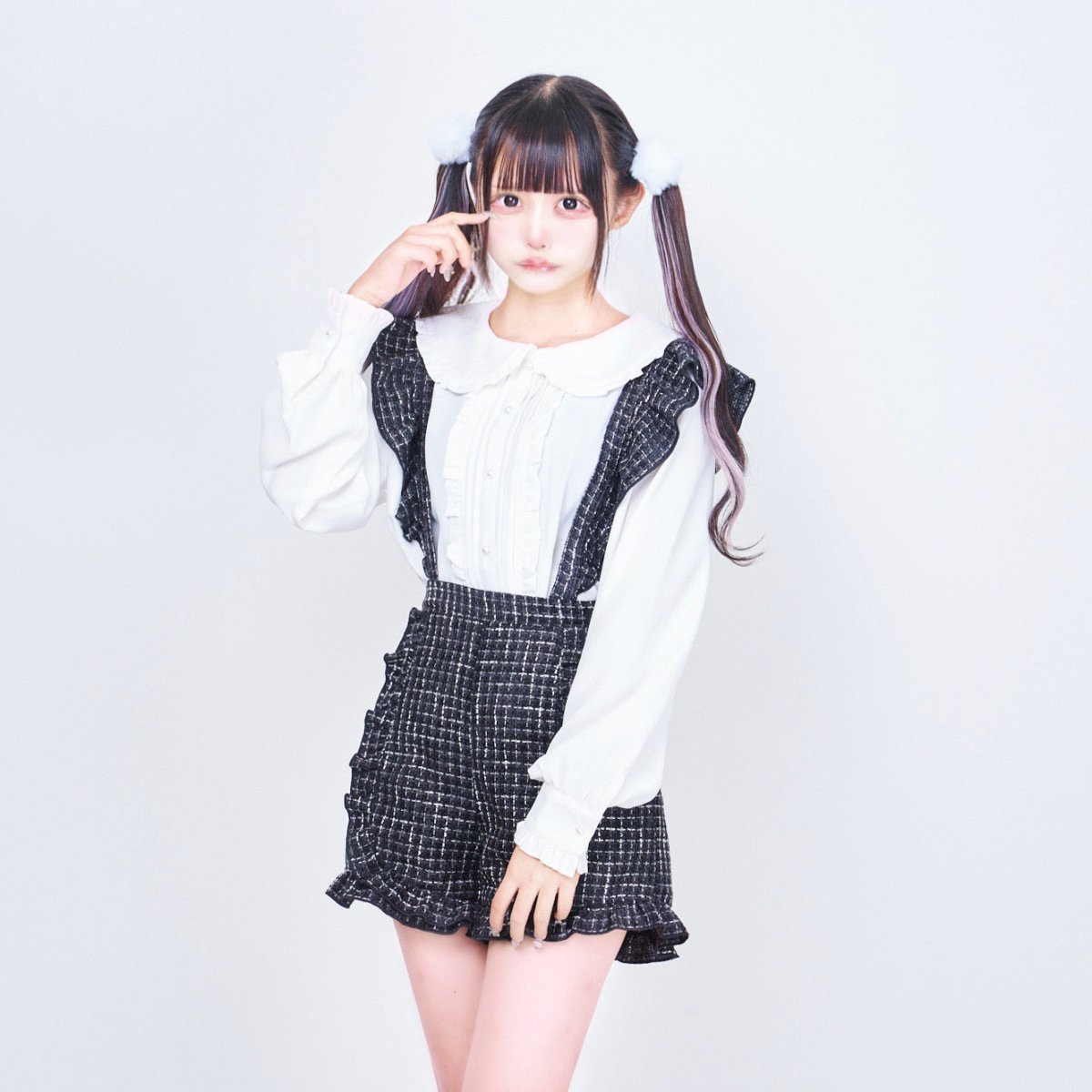 サス付きツイードショートパンツ- LAFARY ONLINE