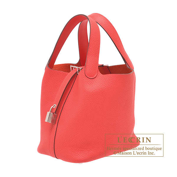 エルメス ピコタンロックエクラ18/PM ローズテキサス/ ヴァーミリオン