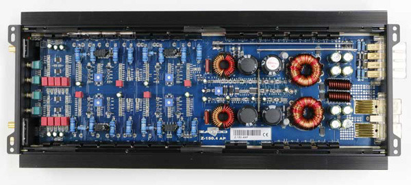 ZAPCO（ザプコ） Z-APシリーズアンプ Z-150.4AP 150W×4ch パワーアンプ