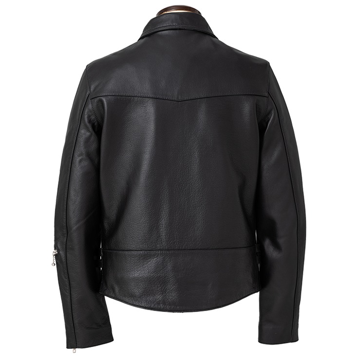 Horn Works 本革 UKタイプ ダブルライダースジャケット メンズ ホーン