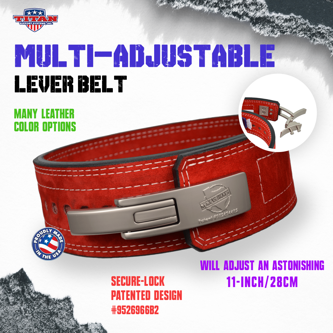 Brahma 13mm Multi-Adjustable Lever Powerlifting Belt