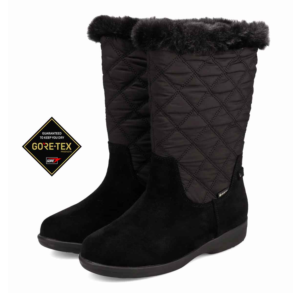 GORE-TEX】マドラスウォーク madras Walk キルティングハーフ丈ファー