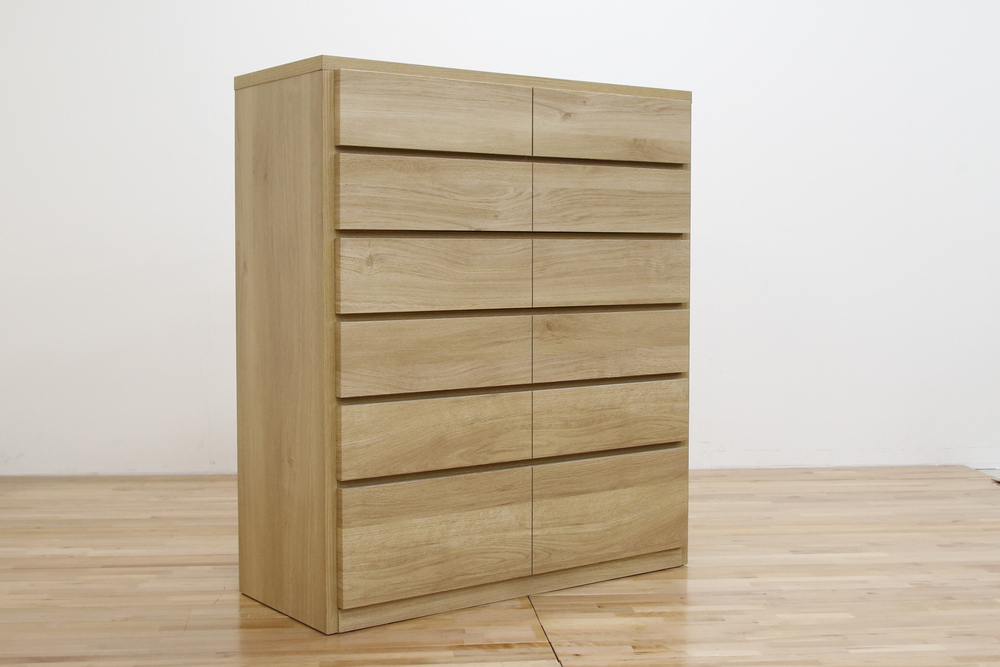 キューブ 幅90-5段チェスト ウォールナット | チェスト・タンス | 丸田