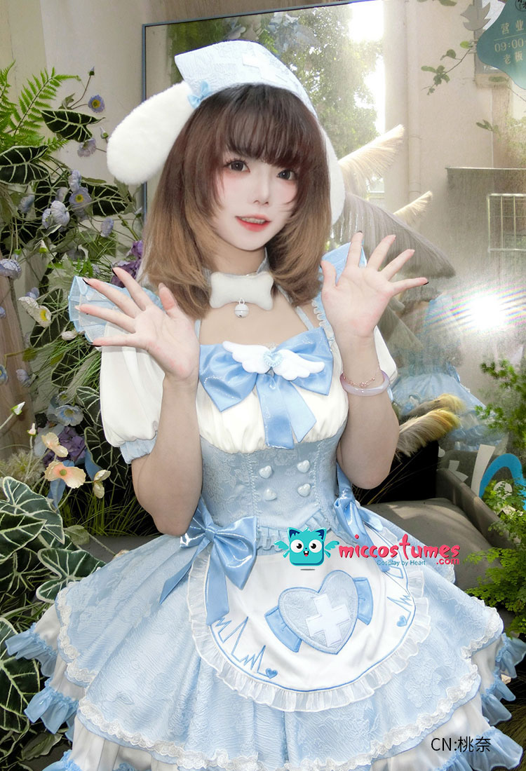 シナモロール 擬人 コスプレ ロリータドレス - サンリオ シナモロール