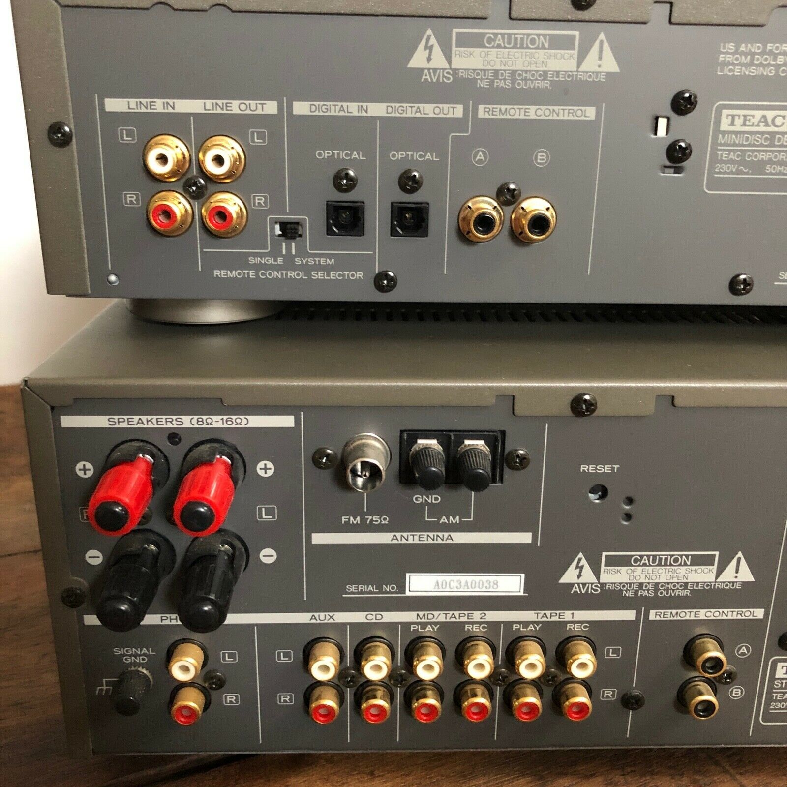 TEAC MD-H500i [MiniDisc Wiki]