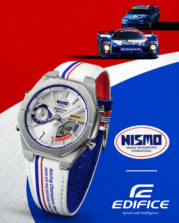 New Casio Edifice x Nismo limited edition watch now available in