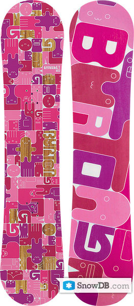 Snowboard Burton Chicklet 2008/2009 :: Snowboard and ski catalog