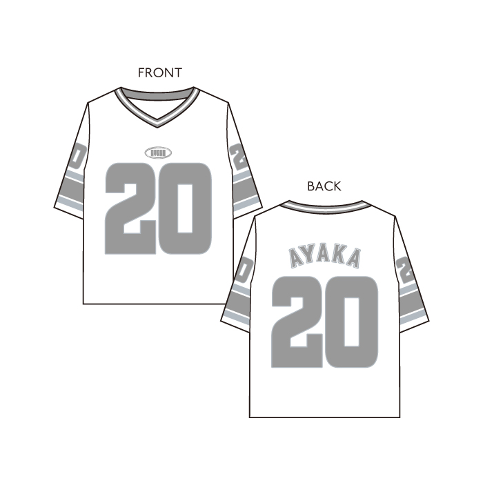 ﾕﾆﾌｫｰﾑTｼｬﾂ/AYAKA【M】・NiziU | Sony Music Shop・CD・DVD・ﾌﾞﾙｰﾚｲ