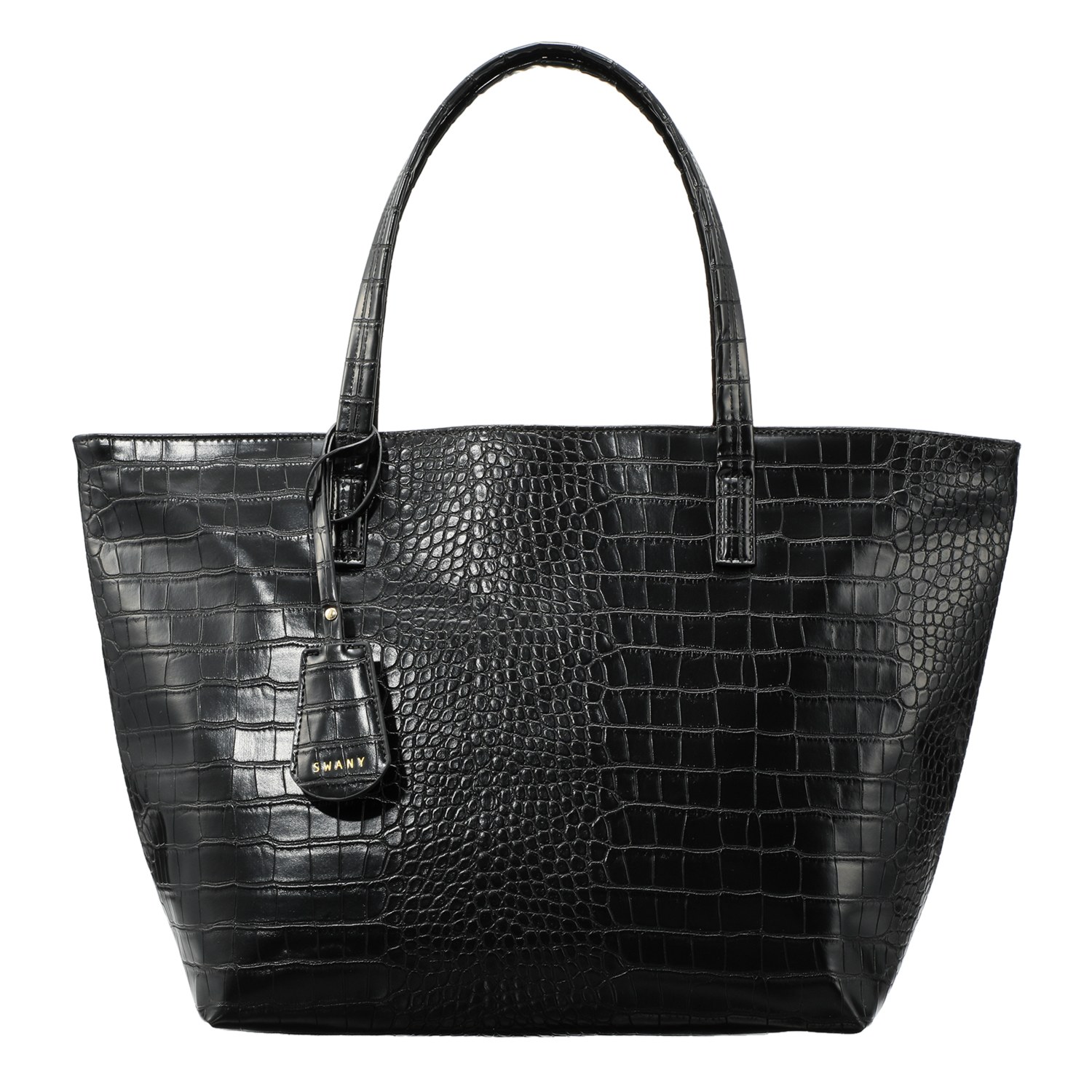 スワニー クロコダイル型押し サブバッグ- ショップチャンネル