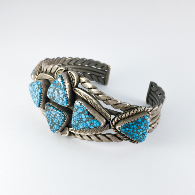 インディアンジュエリー ビンテージ ブレスレット78 | ターコイズ