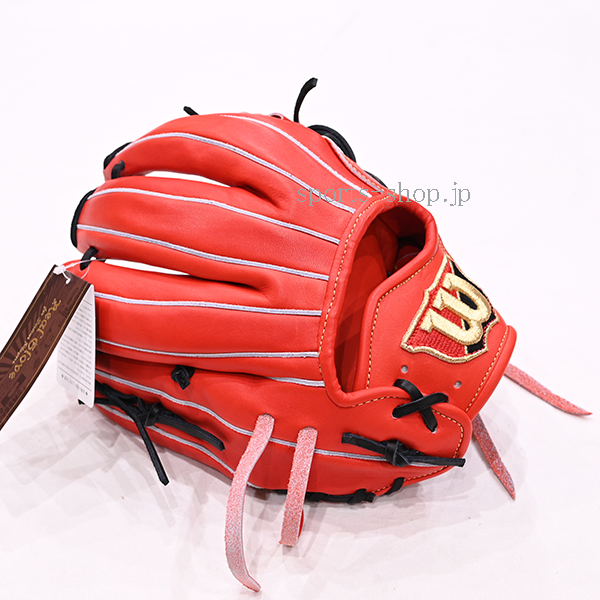 ウイルソン 2024 NEW デュアル 硬式用 グラブ 1723型 Eオレンジ 硬式