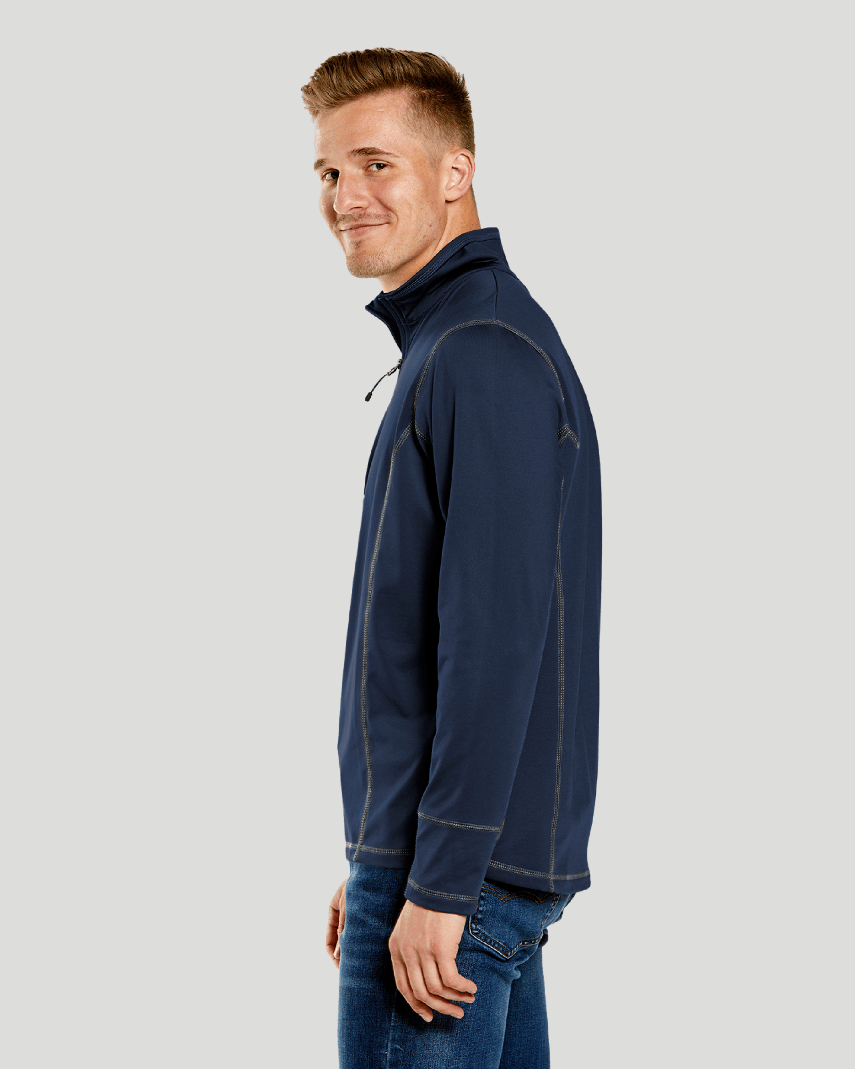 Men's Adapter Quarter Zip Pullover – Storm Creek