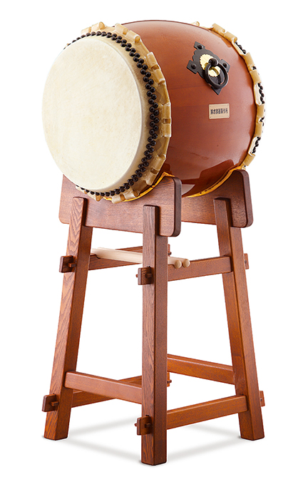 郷のひびきシリーズ長胴太鼓1尺4寸やぐら台(高)セット HS-Y140H | 鈴木