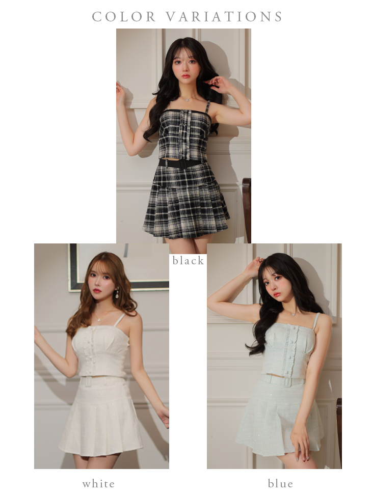 XSサイズあり【ROBE de FLEURS/ローブドフルール】ラメツイード