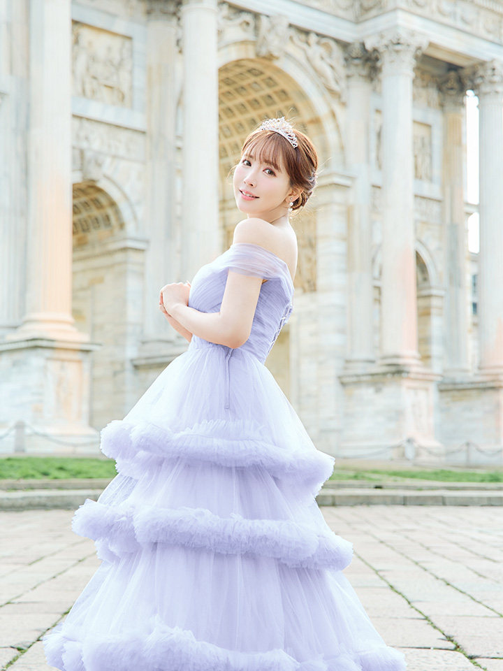 Lサイズあり【JEAN MACLEAN/ジャンマクレーン】オフショル/ フリル