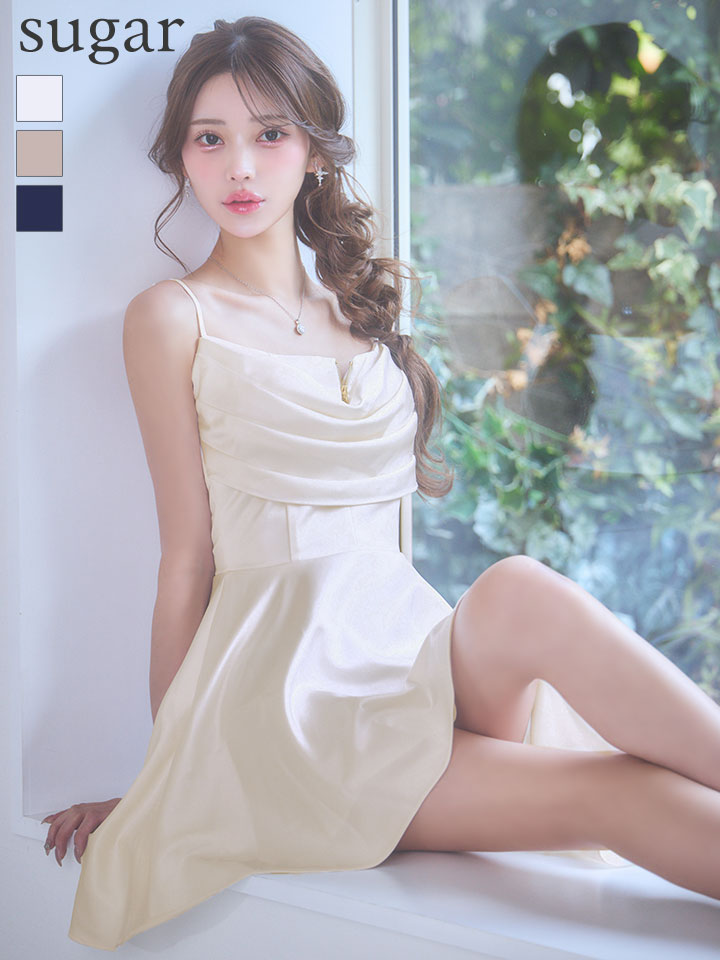 XSサイズあり【ANDY/アンディ】アシンメトリー/ バストジップ