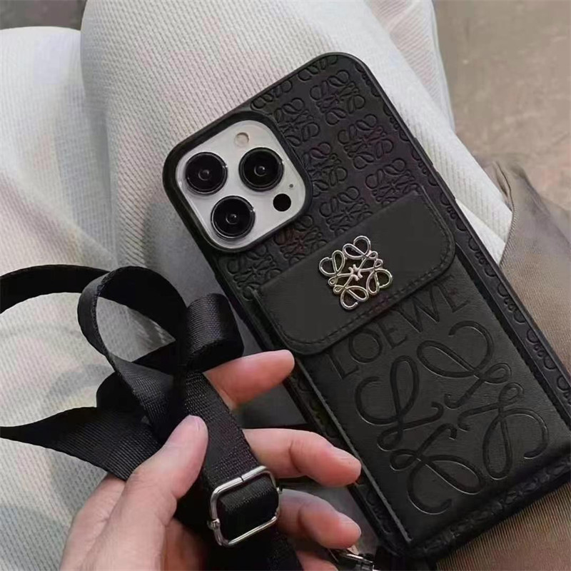 ロエベ iphone ケース ショルダー loewe 携帯 ケース 40 代 50 代