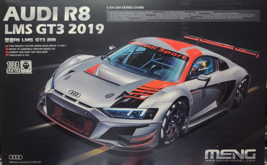 Audi R8 LMS GT3 (2019) Meng Model -CS006