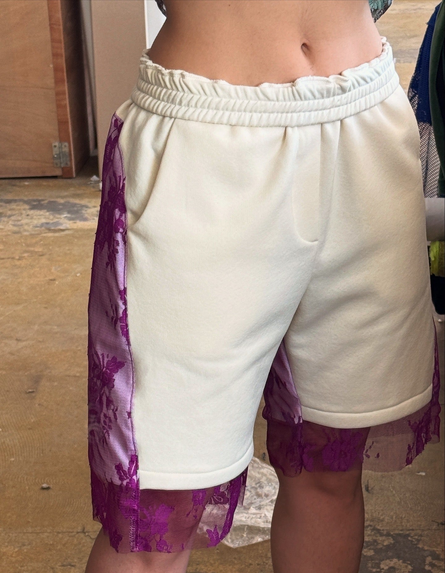 Lace Jersey Shorts – paria /FARZANEH