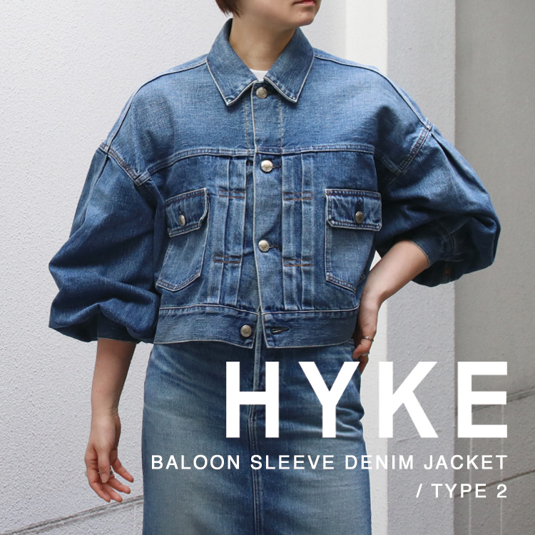 4月1日(金)20：00～パリゴオンラインにて販売開始！】HYKE(ハイク)の