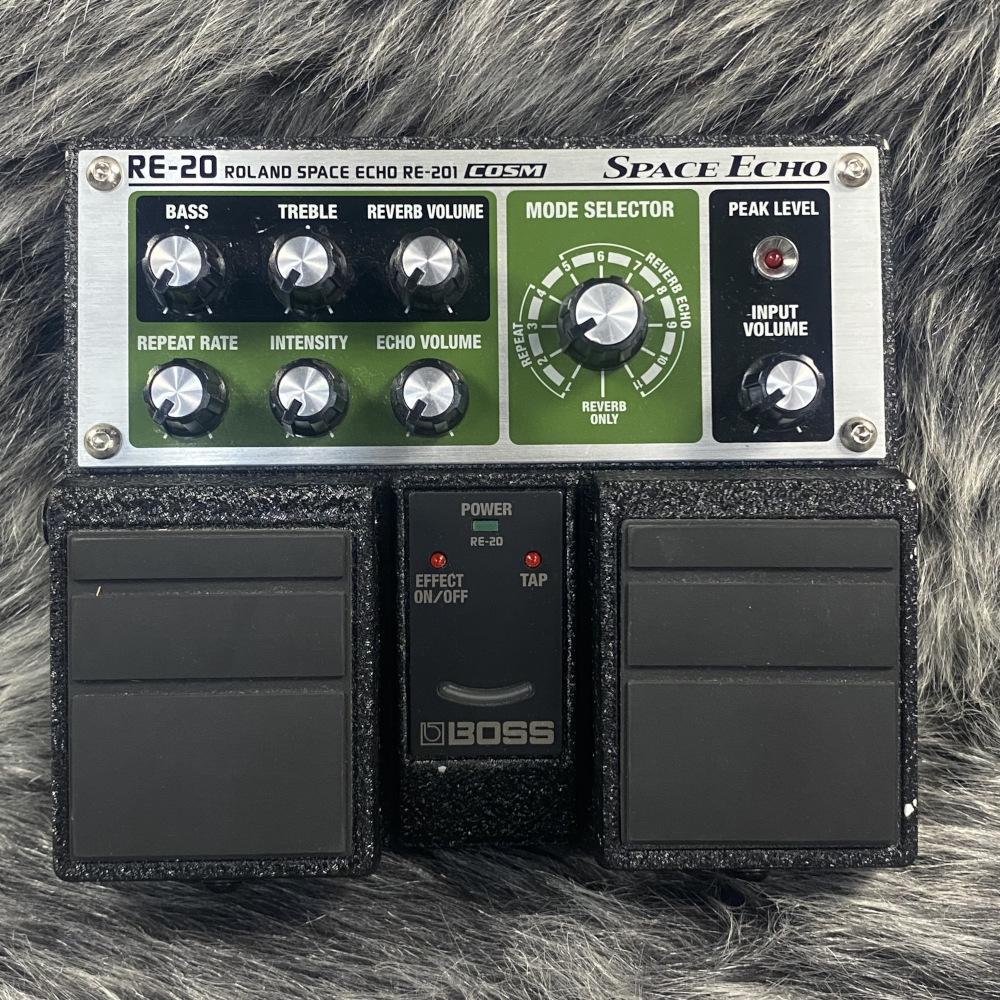 BOSS RE-20 スペースエコー BOSS/RE-20スペースエコーをレビュー!使い方やRE-201との違いは
