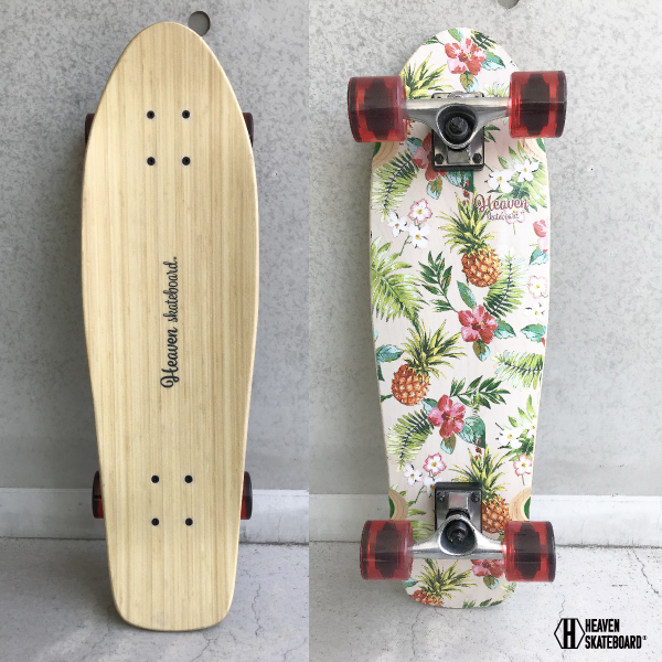 HEAVEN SKATEBOARD ALOHA CRUISER アロハクルーザー - HEAVEN SKATE BOARD