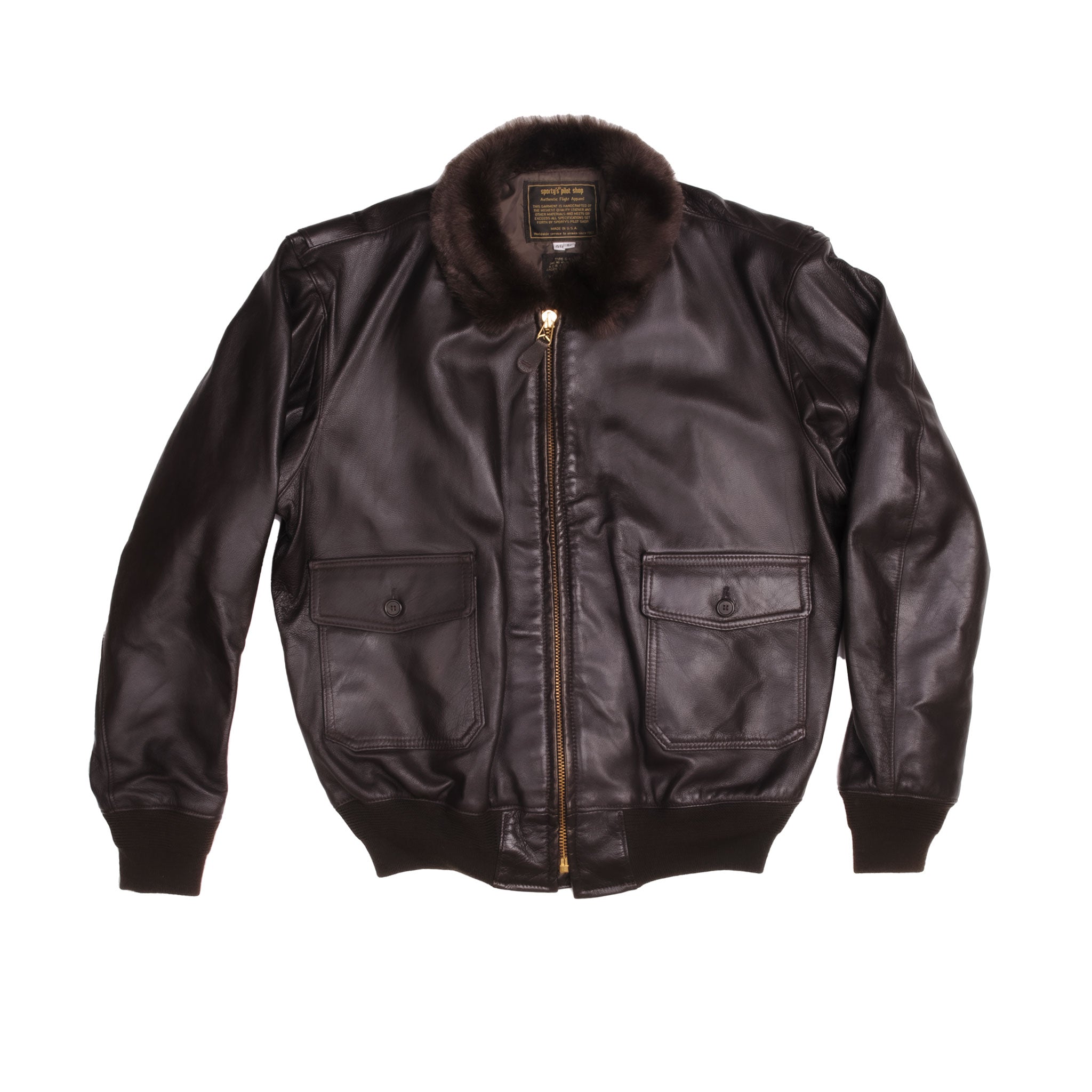 USN 米海軍 レザージャケット フライヤーズ タイプ G-1 G1 1976 サイズ