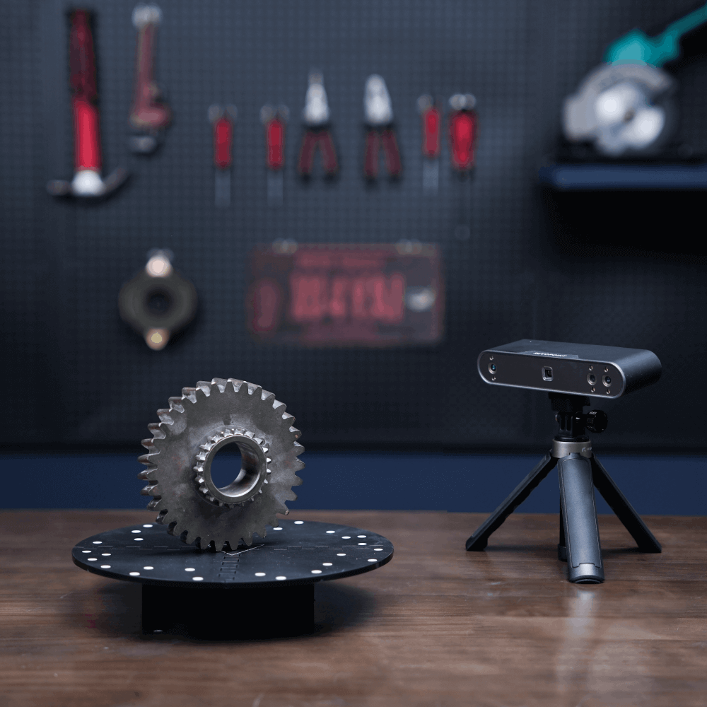 POP/POP 2 3Dスキャナアクセサリー｜組立式ポータブルターンテーブル