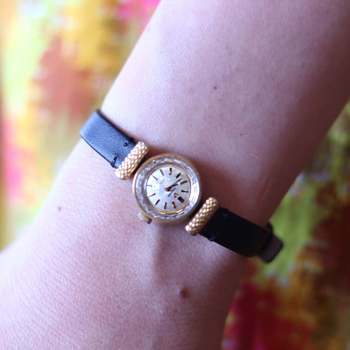 オメガ / OMEGA デビル レディース時計【56】カットガラス 手巻き