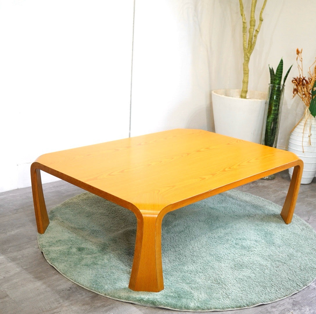 天童木工 / Tendo 座卓 ケヤキ 乾三郎 和 ローテーブル リビング