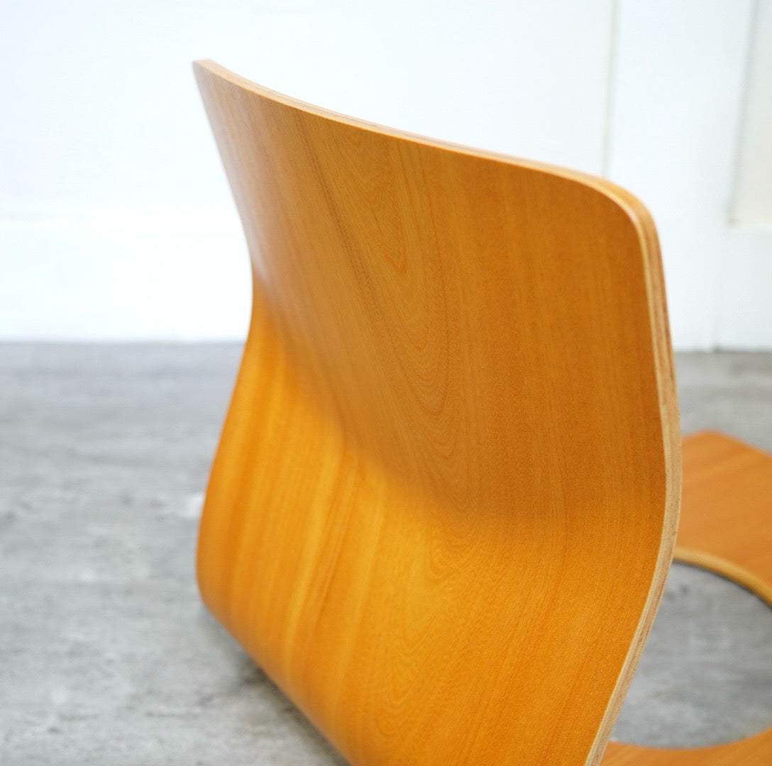 Tendo / 天童木工 座椅子 S-5046KY-NT 藤森健次 中古 ケヤキ 和室 日本