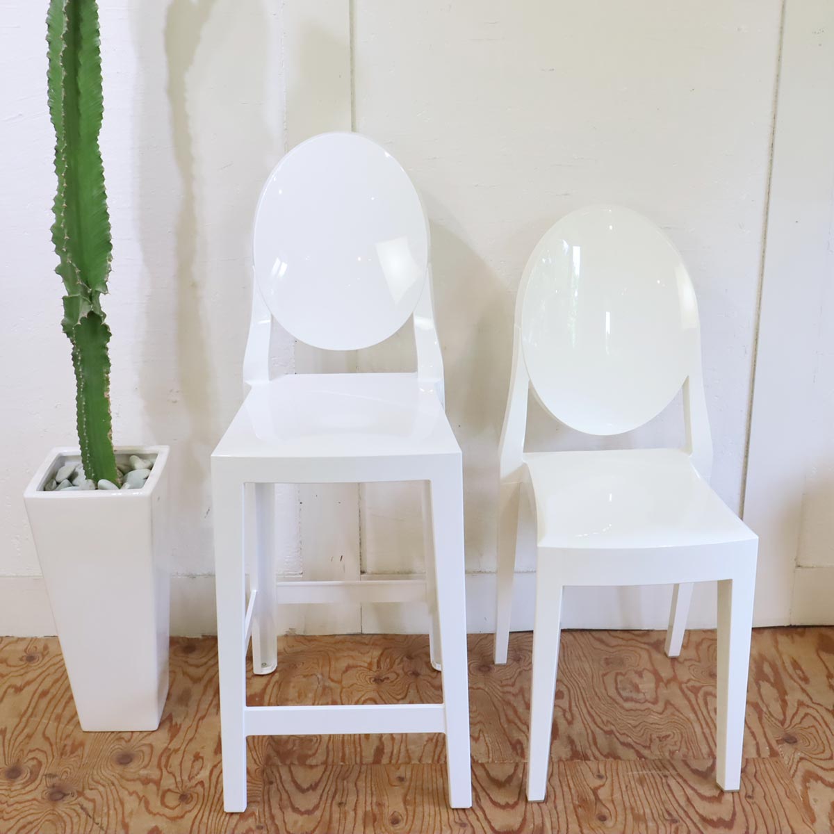 Kartell マスターズ ホワイト もちおさま専用】カルテルマスターズ