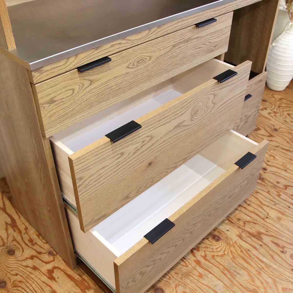 ウニコ / unico アディ キッチンボード 中古 カップボード 食器棚